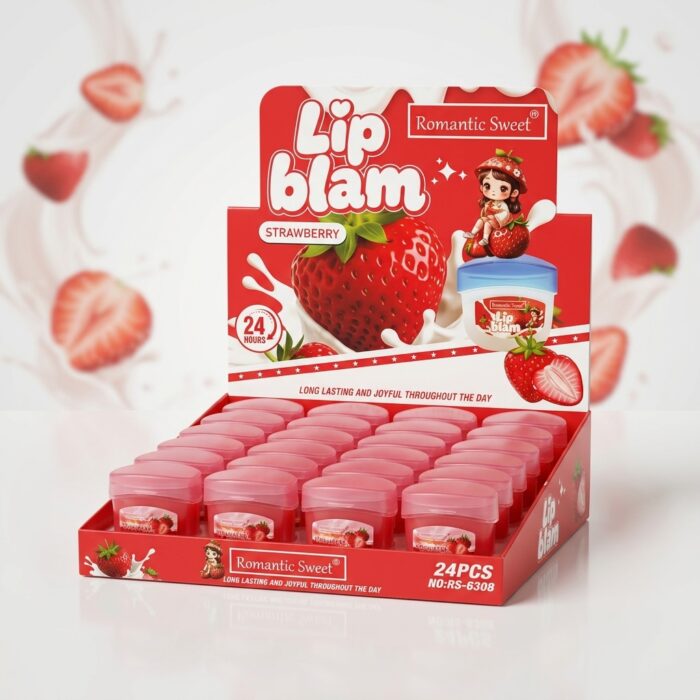 Lip Blam Strawberry Flavour Vaseline – Long Lasting Moisturizing Lip Balm for Soft & Smooth Lips - Image 3