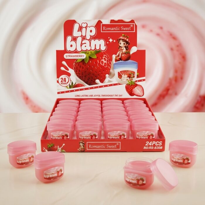 Lip Blam Strawberry Flavour Vaseline – Long Lasting Moisturizing Lip Balm for Soft & Smooth Lips - Image 4