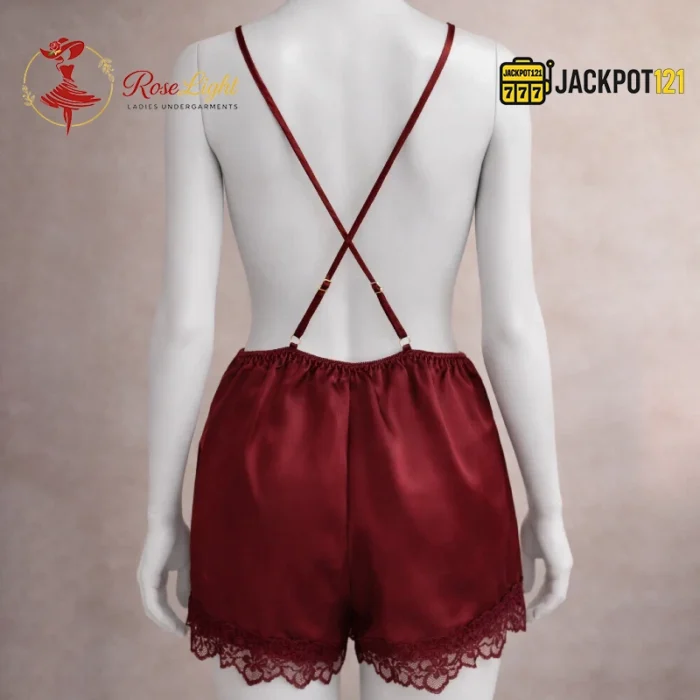 Exotic Luxury Silky Satin Temptation Lingerie - Image 2