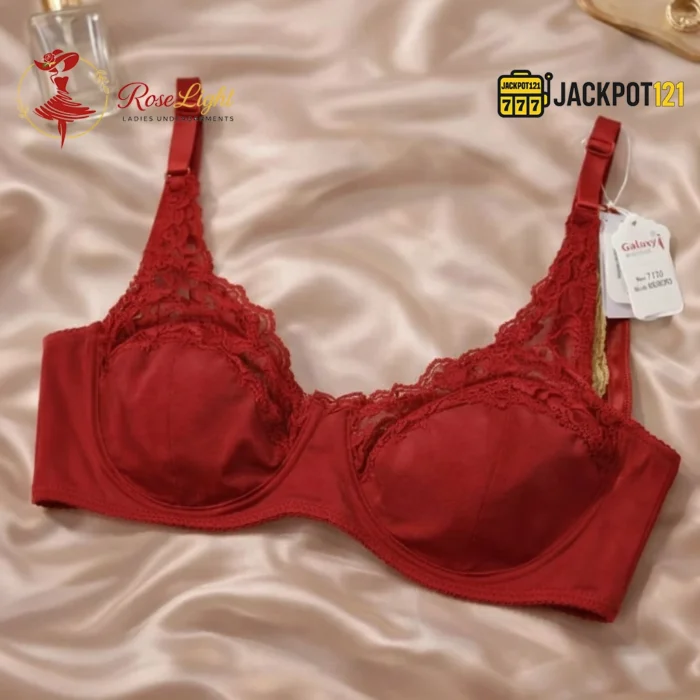 Soft Nylon Lace Underwire Bra - Image 8