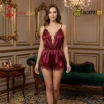 Exotic Luxury Silky Satin Temptation Lingerie - Image 4