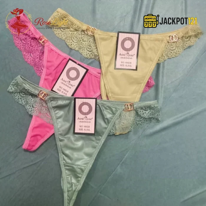 Pack of 2 Erotic Leather G-String Panties - Image 2