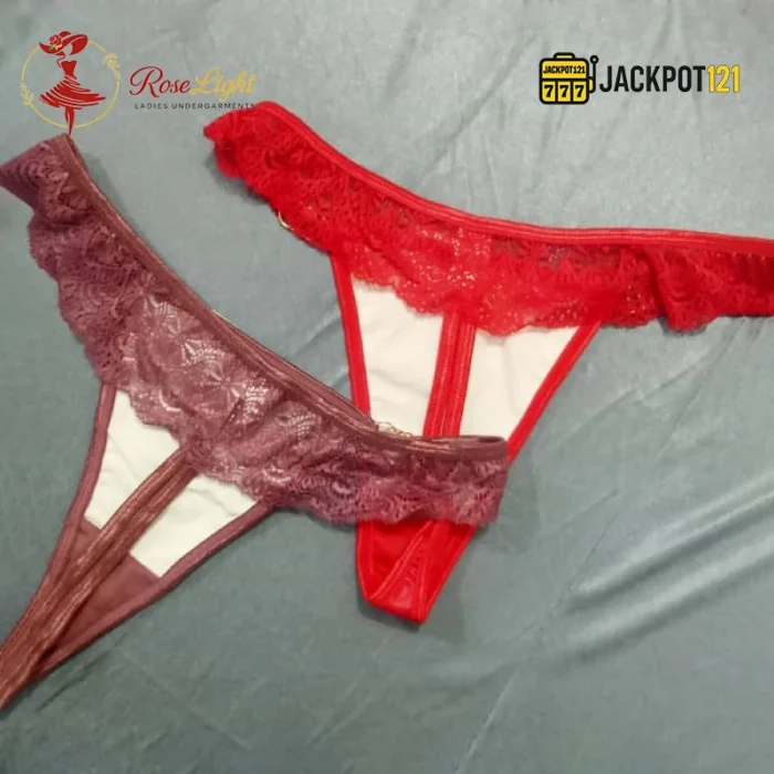 Pack of 2 Erotic Leather G-String Panties - Image 4