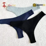Pack of 2 Jersy Cotton Essential Thongs - Image 2