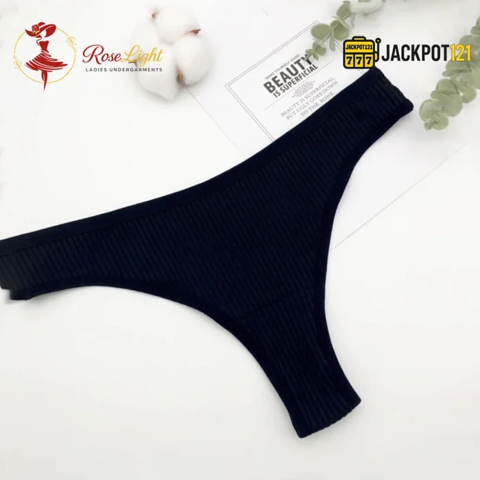 Pack of 2 Jersy Cotton Essential Thongs - Image 6