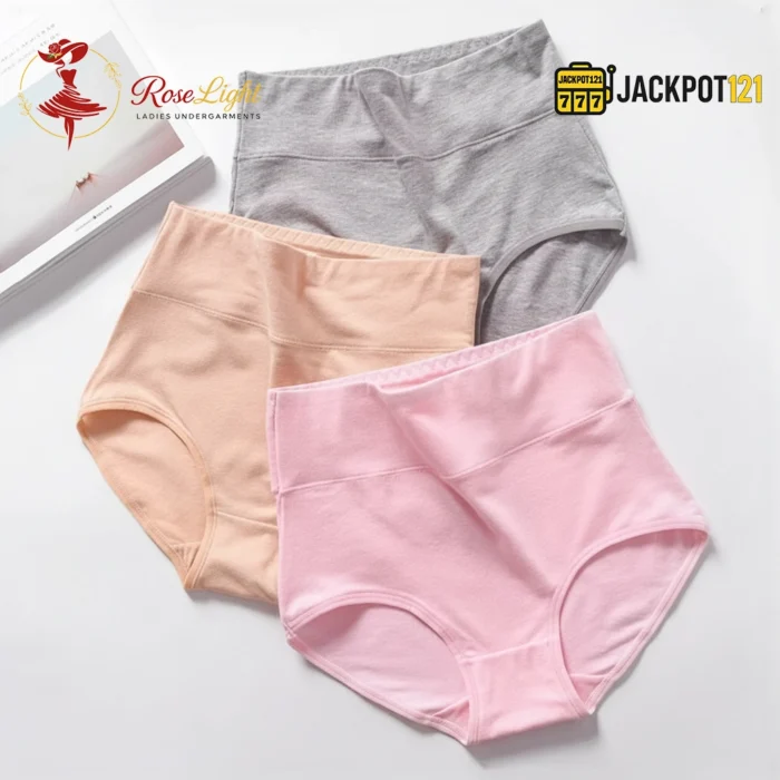Pack of 2 Soft Cotton High Waist Panties - Image 2