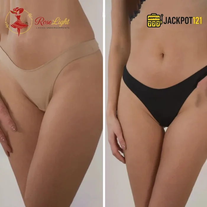 Pack of 2 Thong Soft Cotton Panties - Image 2