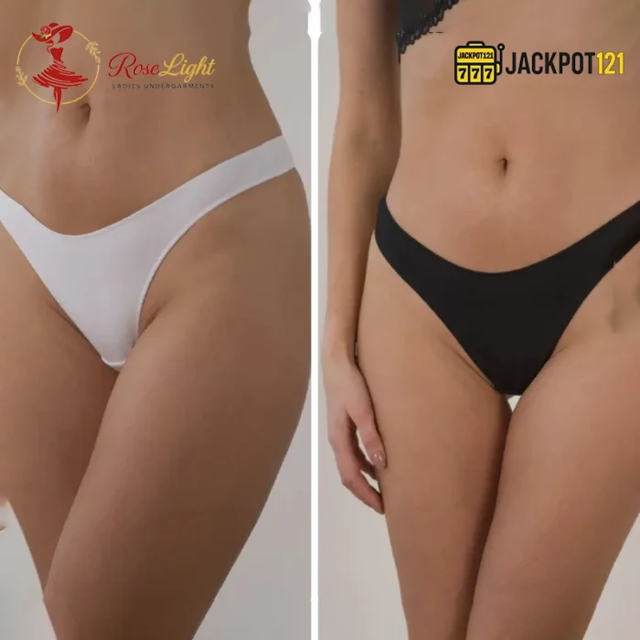Pack of 2 Thong Soft Cotton Panties - Image 3