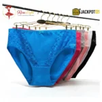 Pack of 2 Trim Lace Soft Jersey Underwear