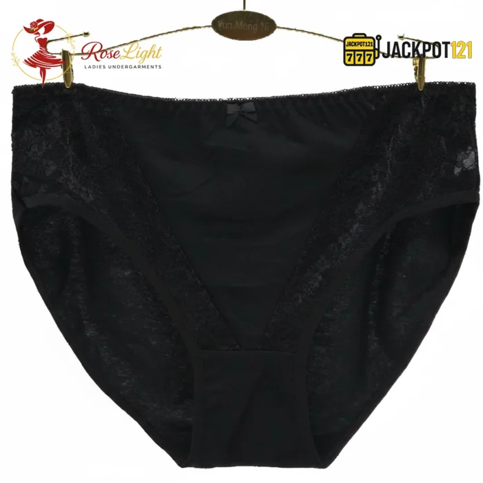 Pack of 2 Trim Lace Soft Jersey Underwear - Image 3