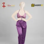 Gentle Touch Satin Silk Pajama Set – Premium Soft Luxury Sleepwear - Image 4