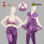 Gentle Touch Satin Silk Pajama Set – Premium Soft Luxury Sleepwear