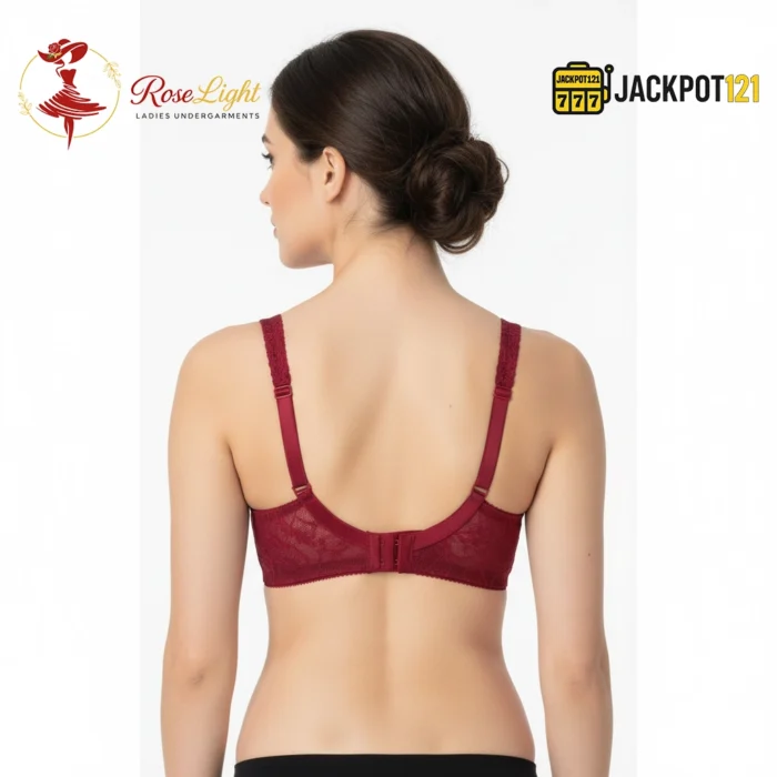 Non-Padded Underwired Mesh Bra - Image 2