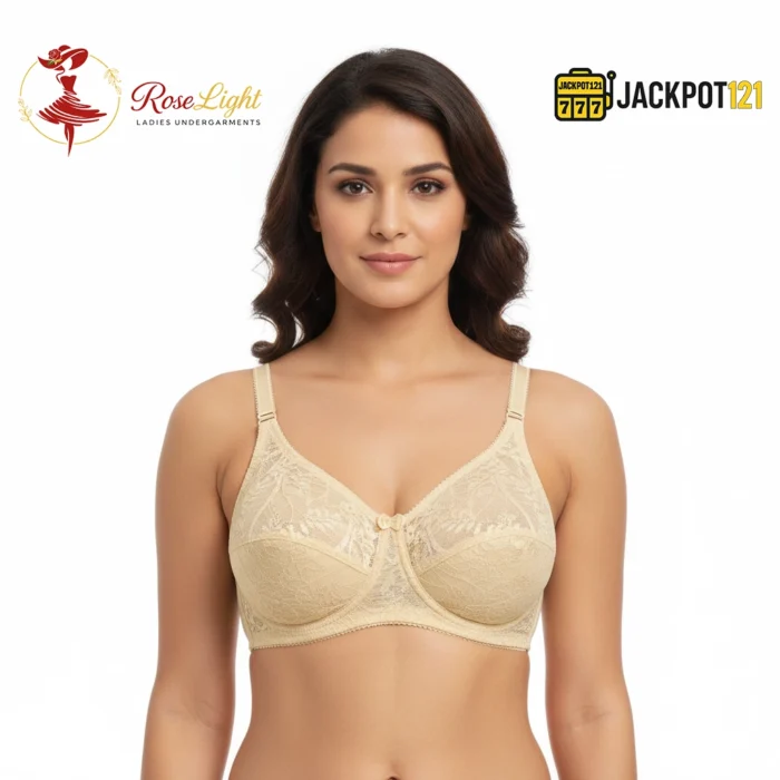 Non-Padded Underwired Mesh Bra - Image 10