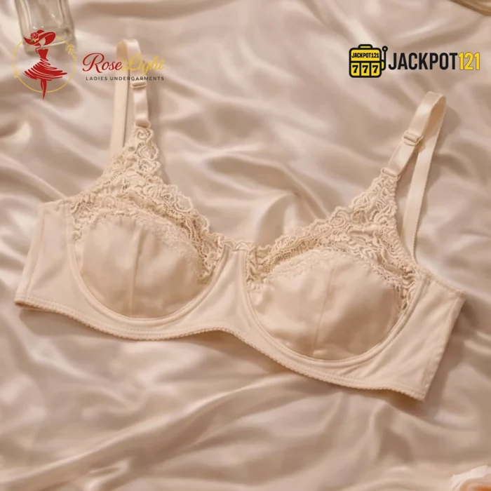 Soft Nylon Lace Underwire Bra - Image 11