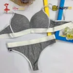 Sleek Fit Padded Bra with Matching Thong - Image 2