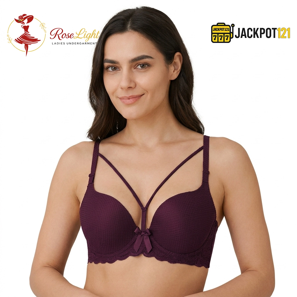 Soft Charm Strappy Push-Up Bra 01 Soft Charm Strappy Push-Up Bra - Image 1