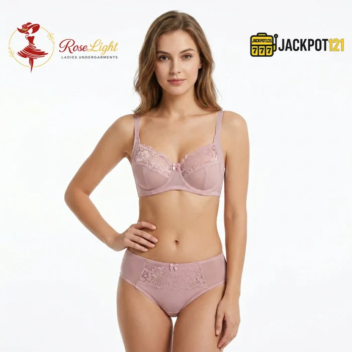 Soft Jersy Mesh Underwire Bra - Image 5
