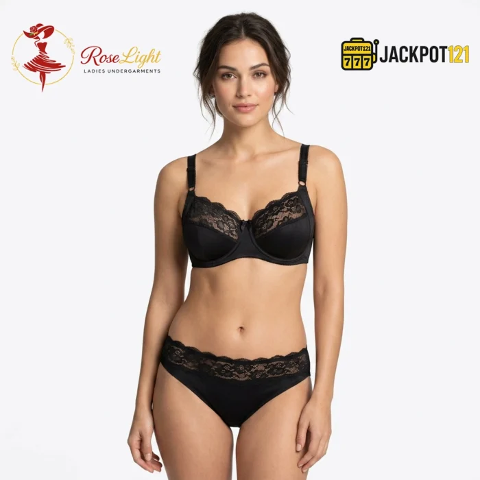 Soft Jersy Mesh Underwire Bra - Image 7