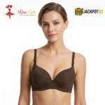Soft Nylon Thin Padded Comfy Wired Bra - Image 3