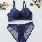 Thin Padded Wired Soft Full Lace Set