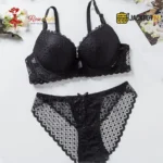 Thin Padded Wired Soft Full Lace Set - Image 3
