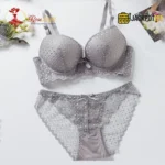 Thin Padded Wired Soft Full Lace Set - Image 6