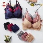 Thin Padded Wired Soft Full Lace Set - Image 8