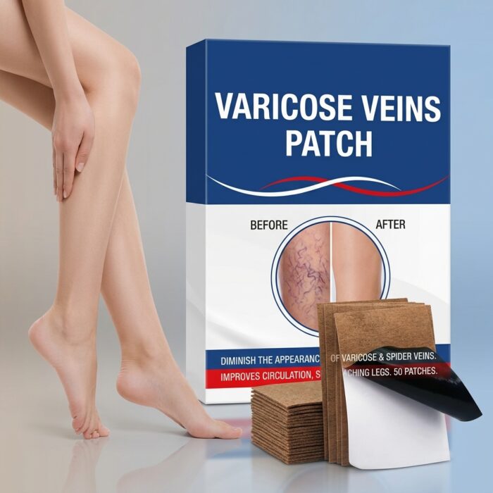 Varicose Vein Care Patch (8 Boxes) – Herbal Leg Support Patch for Circulation & Vein Comfort - Image 7