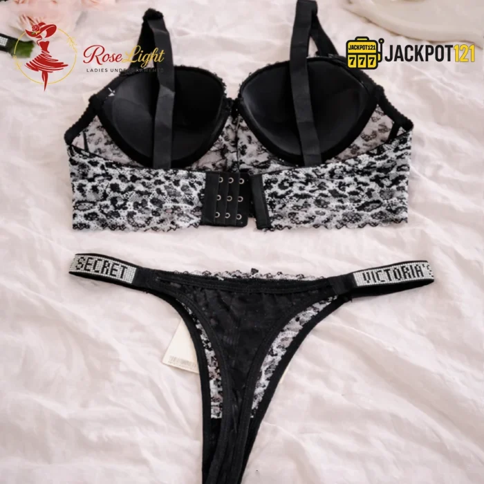 Victoria’s Sexy Comfortable Leopard Print Set - Image 3