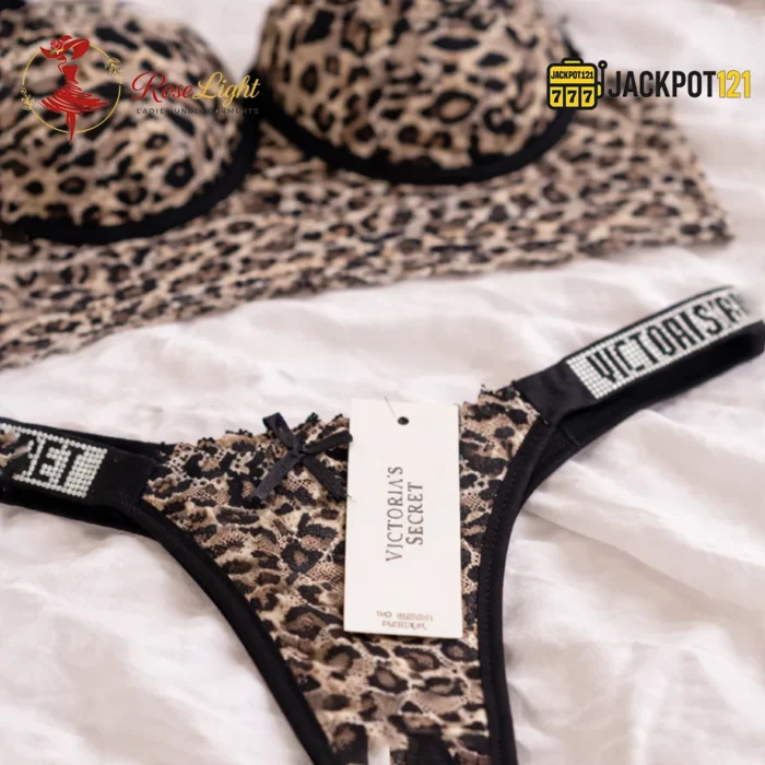 Victoria’s Sexy Comfortable Leopard Print Set - Image 6