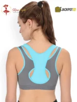 Women’s Yoga Sports Bra – Front Open Zipper - Image 4