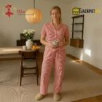 Cozy Stripe Classic Pajama Set - Image 4