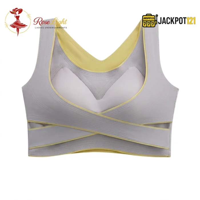 FlexLift Cross Side Support Bra – Full Coverage Everyday Comfort Bra - Image 9