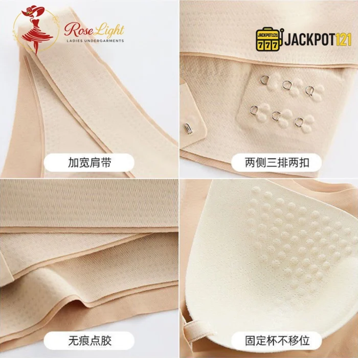 FlexLift Cross Side Support Bra – Full Coverage Everyday Comfort Bra - Image 16