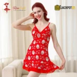 Ho Ho Holiday Sleep Dress Short Nighty