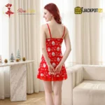 Ho Ho Holiday Sleep Dress Short Nighty - Image 6