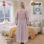 Mauve Mist Robe & Nightgown Set - Image 7