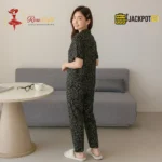Midnight Meadow Pajama Suit – Stylish Comfort for Relaxed Evenings - Image 6