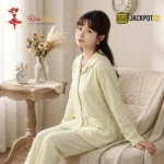 Pistachio Comfort Cotton Pajama Set - Image 5