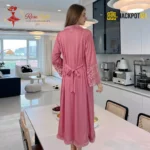 Rose Petal Robe & Nightgown Set - Image 7