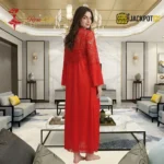 Scarlet Romance Robe & Nightgown Set - Image 6