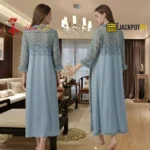 Sky Mist Robe & Nightgown Set - Image 7