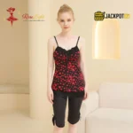 Sweetheart Bliss Lace Cami Lounge Set - Image 2