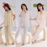 Classic Notch Collar Short Sleeve Pajama Set