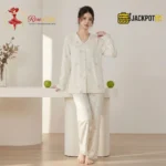Petal Doll Collar Cotton Pajama Set - Image 16