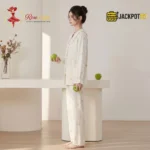 Petal Doll Collar Cotton Pajama Set - Image 19
