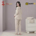 Vintage Bloom Cotton Pajama Set - Image 6
